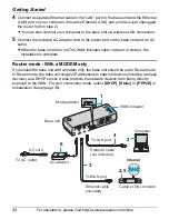 Предварительный просмотр 34 страницы Panasonic KX WP1050 Operating Instructions Manual