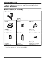 Предварительный просмотр 4 страницы Panasonic KX-WT125 Operating Instructions Manual