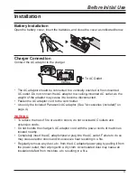 Предварительный просмотр 5 страницы Panasonic KX-WT125 Operating Instructions Manual