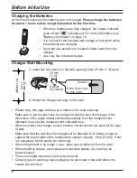 Предварительный просмотр 6 страницы Panasonic KX-WT125 Operating Instructions Manual