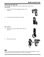 Предварительный просмотр 7 страницы Panasonic KX-WT125 Operating Instructions Manual