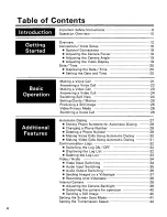 Preview for 4 page of Panasonic KXCAP150 - VIDEO PHONE W/LCD Operating Instructions Manual