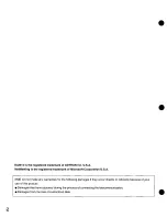 Preview for 2 page of Panasonic KXCM7800 - VIDEO TELECONFERENCI Operating Instructions Manual