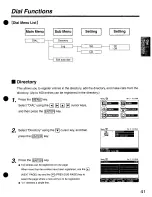 Preview for 41 page of Panasonic KXCM7800 - VIDEO TELECONFERENCI Operating Instructions Manual