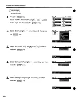 Preview for 66 page of Panasonic KXCM7800 - VIDEO TELECONFERENCI Operating Instructions Manual