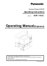 Panasonic KXF-193C Operating Manual предпросмотр