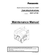 Preview for 1 page of Panasonic KXF-4T3C Operating Instructions Manual