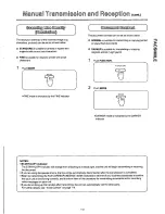 Preview for 11 page of Panasonic KXF100 - CONSUMER FACSIMILE Operating Instructions Manual