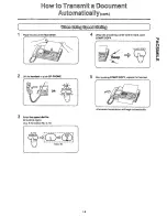 Preview for 17 page of Panasonic KXF100 - CONSUMER FACSIMILE Operating Instructions Manual