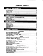 Preview for 4 page of Panasonic KXF1050 - FAX Operating Instructions Manual