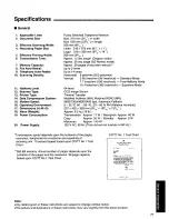 Preview for 71 page of Panasonic KXF1050 - FAX Operating Instructions Manual