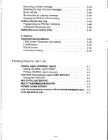 Предварительный просмотр 7 страницы Panasonic KXF110 - CONSUMER FACSIMILE Operating Instructions Manual