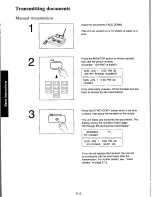 Предварительный просмотр 44 страницы Panasonic KXF110 - CONSUMER FACSIMILE Operating Instructions Manual