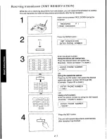 Предварительный просмотр 48 страницы Panasonic KXF110 - CONSUMER FACSIMILE Operating Instructions Manual