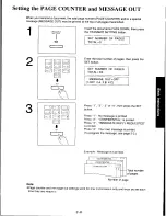 Предварительный просмотр 49 страницы Panasonic KXF110 - CONSUMER FACSIMILE Operating Instructions Manual