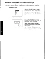 Предварительный просмотр 50 страницы Panasonic KXF110 - CONSUMER FACSIMILE Operating Instructions Manual