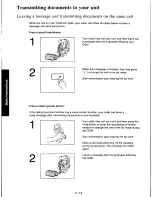 Предварительный просмотр 54 страницы Panasonic KXF110 - CONSUMER FACSIMILE Operating Instructions Manual