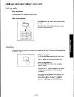 Предварительный просмотр 61 страницы Panasonic KXF110 - CONSUMER FACSIMILE Operating Instructions Manual