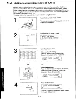 Предварительный просмотр 66 страницы Panasonic KXF110 - CONSUMER FACSIMILE Operating Instructions Manual