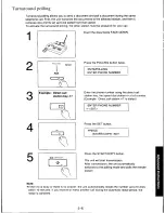 Предварительный просмотр 71 страницы Panasonic KXF110 - CONSUMER FACSIMILE Operating Instructions Manual