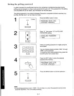 Предварительный просмотр 72 страницы Panasonic KXF110 - CONSUMER FACSIMILE Operating Instructions Manual