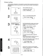 Предварительный просмотр 76 страницы Panasonic KXF110 - CONSUMER FACSIMILE Operating Instructions Manual