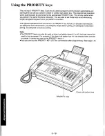 Предварительный просмотр 84 страницы Panasonic KXF110 - CONSUMER FACSIMILE Operating Instructions Manual