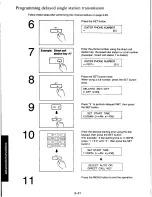 Предварительный просмотр 86 страницы Panasonic KXF110 - CONSUMER FACSIMILE Operating Instructions Manual