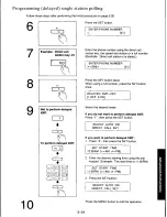 Предварительный просмотр 89 страницы Panasonic KXF110 - CONSUMER FACSIMILE Operating Instructions Manual