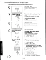 Предварительный просмотр 92 страницы Panasonic KXF110 - CONSUMER FACSIMILE Operating Instructions Manual