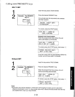 Предварительный просмотр 93 страницы Panasonic KXF110 - CONSUMER FACSIMILE Operating Instructions Manual