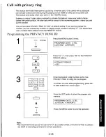 Предварительный просмотр 113 страницы Panasonic KXF110 - CONSUMER FACSIMILE Operating Instructions Manual