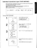 Предварительный просмотр 123 страницы Panasonic KXF110 - CONSUMER FACSIMILE Operating Instructions Manual