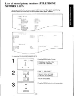 Предварительный просмотр 125 страницы Panasonic KXF110 - CONSUMER FACSIMILE Operating Instructions Manual