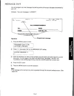 Предварительный просмотр 129 страницы Panasonic KXF110 - CONSUMER FACSIMILE Operating Instructions Manual