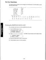 Предварительный просмотр 136 страницы Panasonic KXF110 - CONSUMER FACSIMILE Operating Instructions Manual