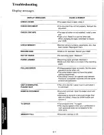 Предварительный просмотр 138 страницы Panasonic KXF110 - CONSUMER FACSIMILE Operating Instructions Manual