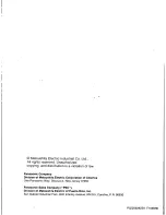 Предварительный просмотр 148 страницы Panasonic KXF110 - CONSUMER FACSIMILE Operating Instructions Manual