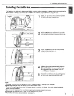 Предварительный просмотр 5 страницы Panasonic KXF1100 - FAX Operating Instructions Manual