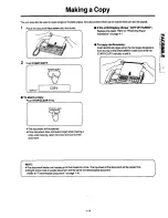 Предварительный просмотр 23 страницы Panasonic KXF120 - CONSUMER FACSIMILE Operating Instructions Manual