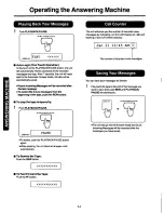 Предварительный просмотр 32 страницы Panasonic KXF120 - CONSUMER FACSIMILE Operating Instructions Manual