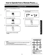 Предварительный просмотр 39 страницы Panasonic KXF120 - CONSUMER FACSIMILE Operating Instructions Manual