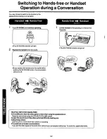 Предварительный просмотр 42 страницы Panasonic KXF120 - CONSUMER FACSIMILE Operating Instructions Manual