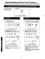 Предварительный просмотр 44 страницы Panasonic KXF120 - CONSUMER FACSIMILE Operating Instructions Manual