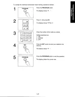 Предварительный просмотр 35 страницы Panasonic KXF130 - CONSUMER FACSIMILE Operating Instructions Manual