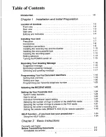 Предварительный просмотр 4 страницы Panasonic KXF140 - ANSWERING SYSTEM Operating Instructions Manual