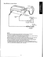 Предварительный просмотр 17 страницы Panasonic KXF140 - ANSWERING SYSTEM Operating Instructions Manual