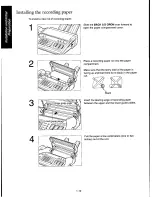 Предварительный просмотр 20 страницы Panasonic KXF140 - ANSWERING SYSTEM Operating Instructions Manual