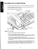 Предварительный просмотр 24 страницы Panasonic KXF140 - ANSWERING SYSTEM Operating Instructions Manual