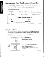 Предварительный просмотр 26 страницы Panasonic KXF140 - ANSWERING SYSTEM Operating Instructions Manual